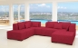 Preview: Modell VICTORIA: IN SAMTSTOFF VELVET - MODULARES SOFA