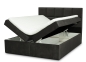 Preview: MODELL:  " QUEEN VICTORIA " BOXSPRINGBETT MIT TOPPER 160 x 200 & 180 x 200 & 200 x 200 cm IN SAMTSTOFF VELVET PREMIUM