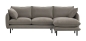 Preview: MODELL:  VICTORIA ECKSOFA IN SAMTSTOFF „ KRONOS “