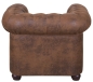 Preview: MODELL:  " CHESTERFIELD “ SESSEL IN VINTAGE WILDLEDER LOOK PREMIUM