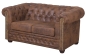 Preview: MODELL:  " CHESTERFIELD “ 2 - SITZER SOFA IN VINTAGE WILDLEDER LOOK PREMIUM