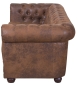 Preview: MODELL:  " CHESTERFIELD “ 3 - SITZER SOFA IN VINTAGE WILDLEDER LOOK PREMIUM