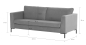 Preview: MODELL: "FLOYD" 3-SITZER SOFA IN SAMTSTOFF „ VELOURS “ PREMIUM