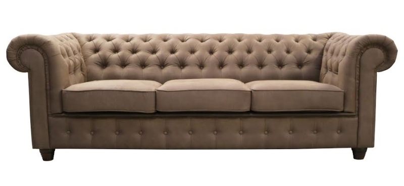 MODELL:  " CHESTERFIELD EMPIRE " 3-SITZER SOFA IN SAMTSTOFF VELVET PREMIUM