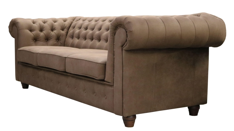 MODELL:  " CHESTERFIELD EMPIRE " SET: [  3BETT + 2 + 1 ] IN SAMTSTOFF VELVET PREMIUM