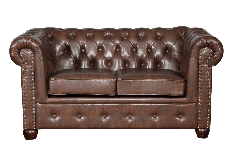 MODELL:  " CHESTERFIELD CLASSIC “  SESSEL IN  LEDER LOOK PREMIUM