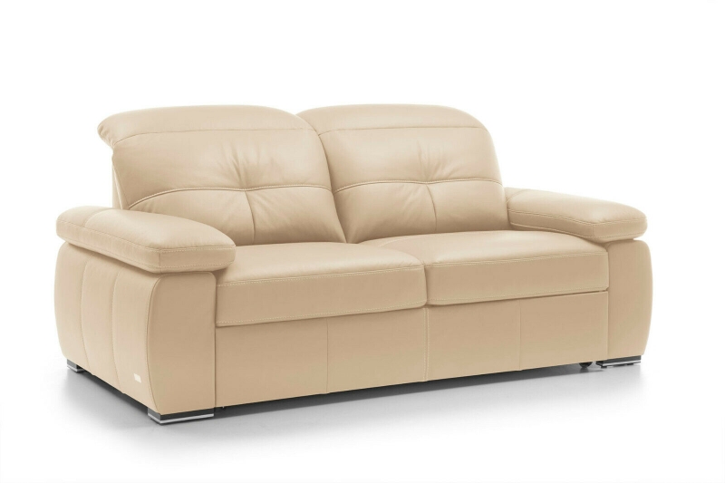 MODELL "LEGEND", 2,5-SITZER SOFA MIT BETTFUNKTION, IN ECHTLEDER ( NATURELLE & EVOLUTION , freie Farbwahl) !