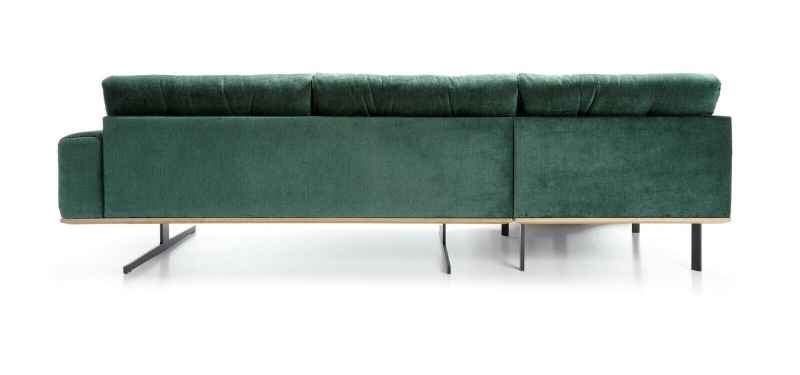 MODELL "SPAZIO VINTAGE", ECKSOFA IN STOFF ( MILTON – freie Farbwahl ) !