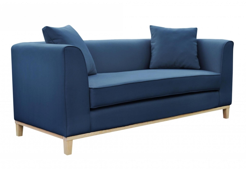 MODELL: "MARGO" 2-SITZER SOFA IN SAMTSTOFF PREMIUM