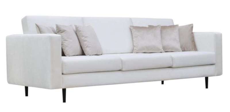 MODELL "LIVERPOOL" 3-SITZER SOFA IN SAMTSTOFF PREMIUM