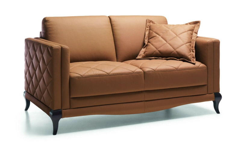 MODELL "LAVIANO", 2-SITZER SOFA IN ECHTLEDER (NATURELLE & EVOLUTION , freie Farbwahl) !