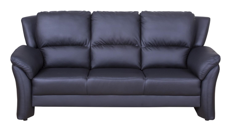 MODELL „PARIS “ 3 - SITZER SOFA IN LEDER LOOK PREMIUM