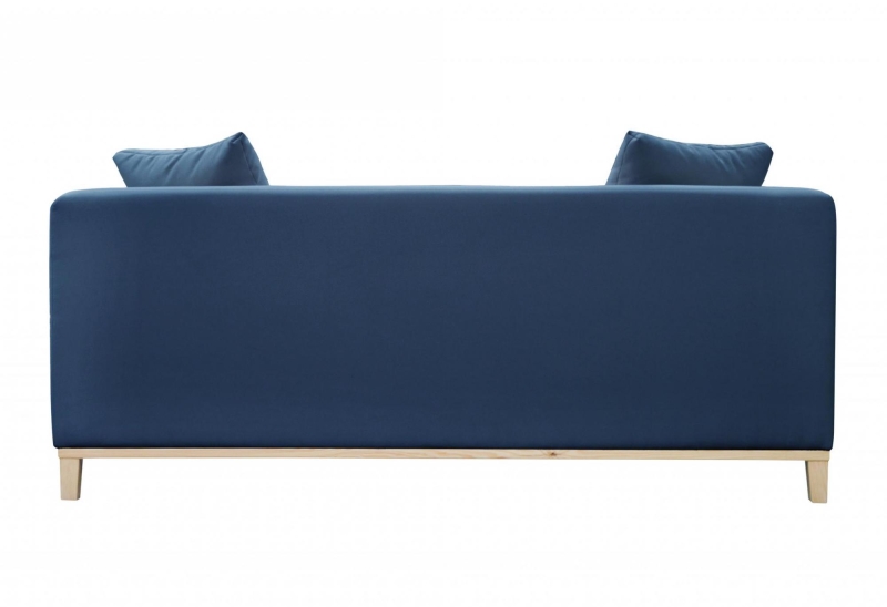 MODELL: "MARGO" 2-SITZER SOFA IN SAMTSTOFF PREMIUM