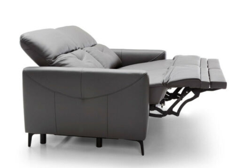 MODELL "SANDRA", 3-SITZER SOFA MIT RELAXFUNKTION (elektrisch), IN ECHTLEDER ( EVOLUTION)