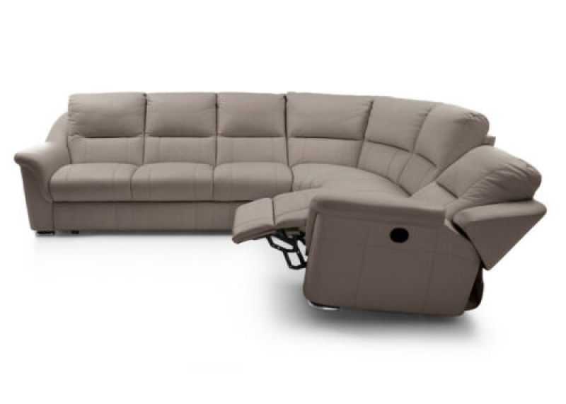 MODELL "MALACHIT",  ECKSOFA IN ECHTLEDER ( NATURELLE & EVOLUTION , freie Farbwahl) !