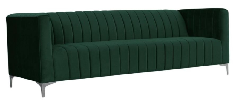 MODELL "AVEIRO" 3-SITZER SOFA IN SAMTSTOFF PREMIUM