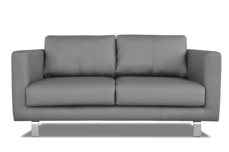 MODELL „BOSTON“ 2 - SITZER SOFA IN LEDER LOOK PREMIUM