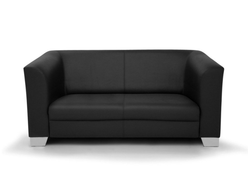 MODELL:  " CHICAGO " 2-SITZER SOFA in LEDER LOOK PREMIUM