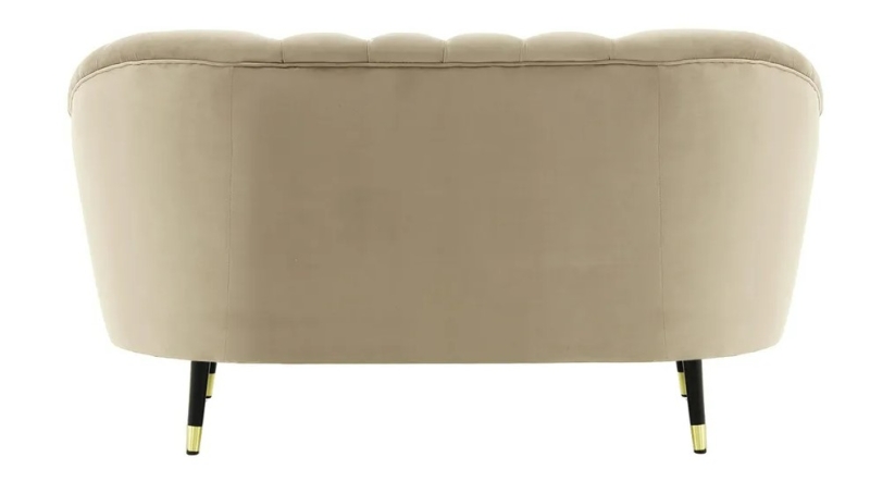 MODELL:  Mademoiselle mit Chesterfield-Steppung SESSEL IN SAMTSTOFF „ VELOURS “ PREMIUM