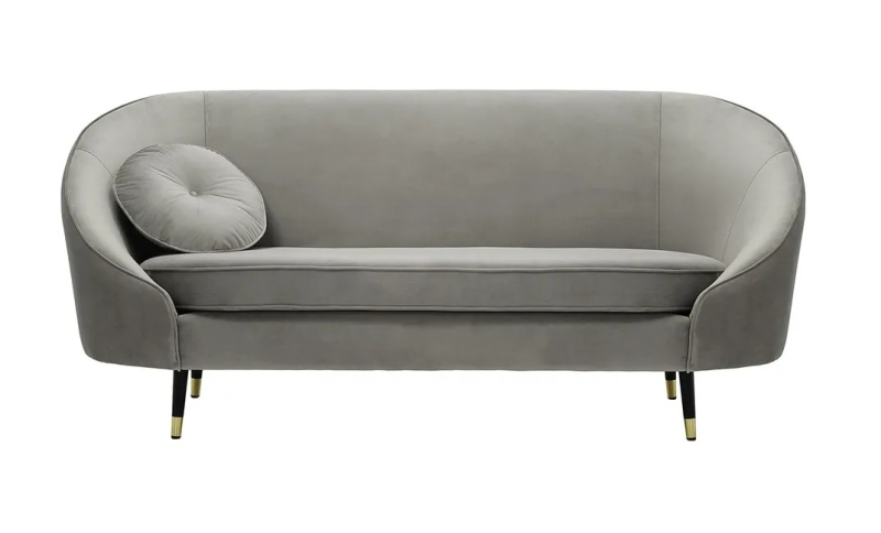 MODELL:  Mademoiselle im Puren Look 2,5-SITZER SOFA IN SAMTSTOFF „ VELOURS “ PREMIUM