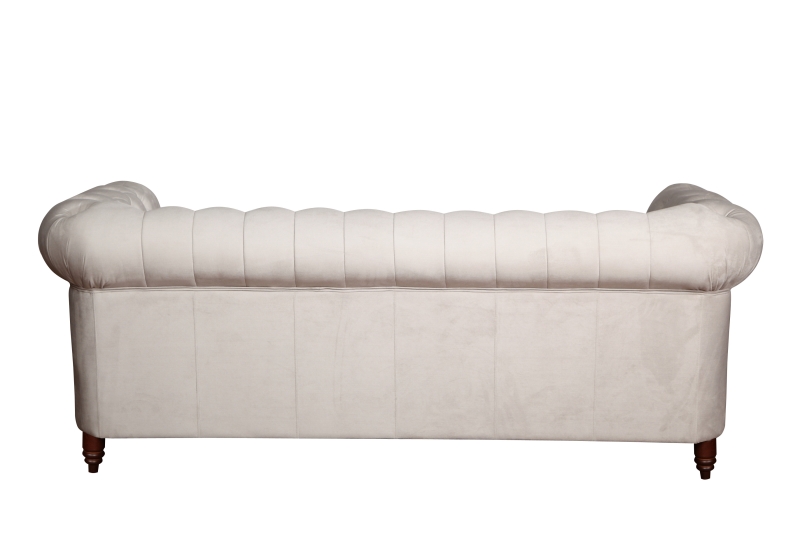 MODELL:  " CHESTERFIELD CLASSIC “  2 - SITZER SOFA IN  STOFF AMORE PREMIUM *)