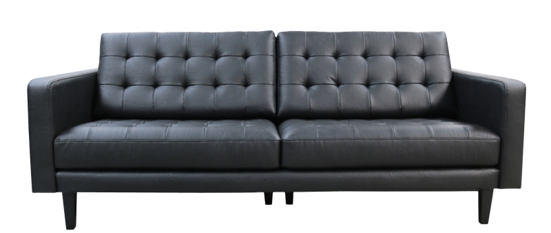 MODEL „CAPRICE“ 3 SITZER SOFA IN LEDER LOOK PREMIUM