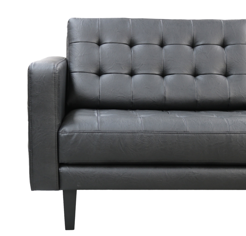 MODEL „CAPRICE“ 3 SITZER SOFA IN LEDER LOOK PREMIUM