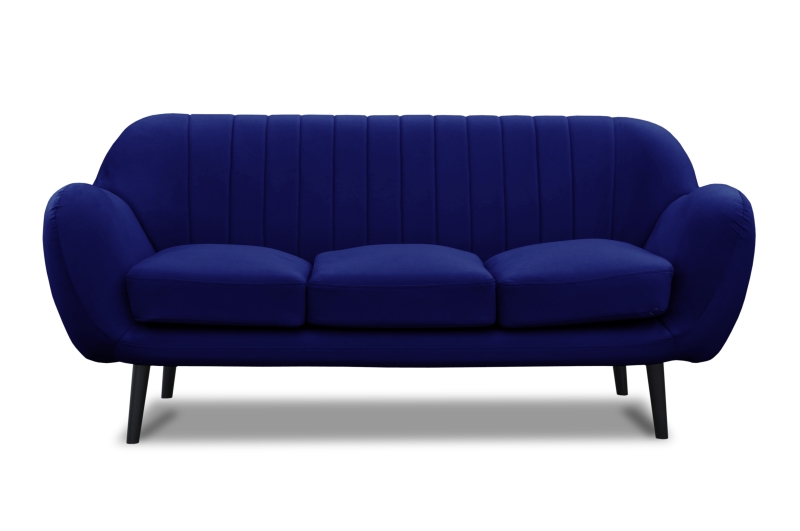 MODELL „TANGO“ 3 - SITZER SOFA IN SAMTSTOFF VELVET PREMIUM