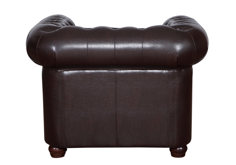 MODELL " CHESTERFIELD" SESSEL IN LEDER LOOK PREMIUM