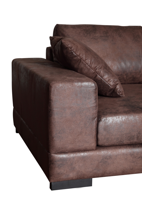 MODELL „ LAZY “ XXL MODERNES SOFA IN STOFF AMORE