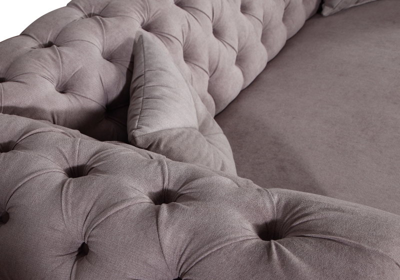 MODELL „CHESTERFIELD MANCHESTER“ ECKSOFA IN SAMTSTOFF VELVET PREMIUM