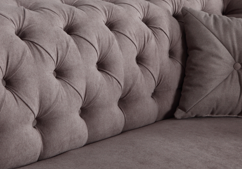 MODELL „CHESTERFIELD MANCHESTER“ ECKSOFA IN SAMTSTOFF VELVET PREMIUM