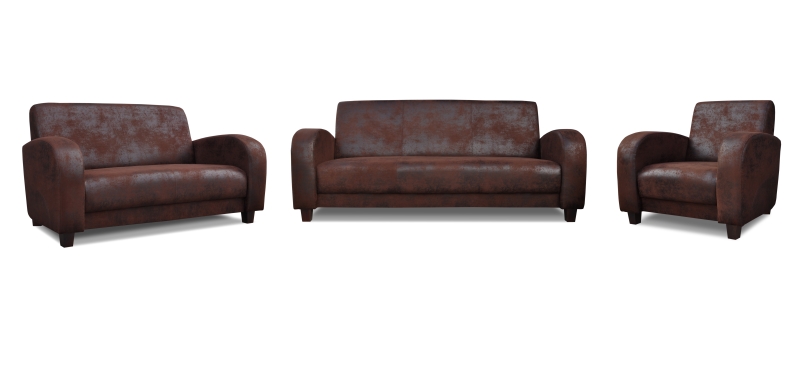 Modell " ARIZONA "  2 - SITZER SOFA IN VINTAGE LEDER LOOK PREMIUM !