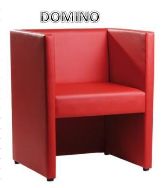 MODELL „DOMINO“ SESSEL IN LEDER LOOK PREMIUM