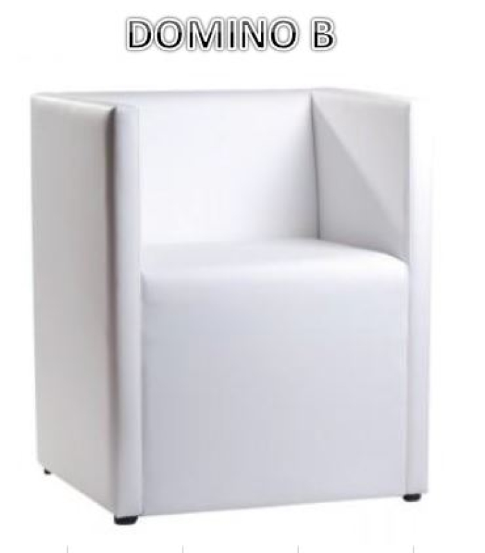 MODELL „DOMINO“ SESSEL IN LEDER LOOK PREMIUM