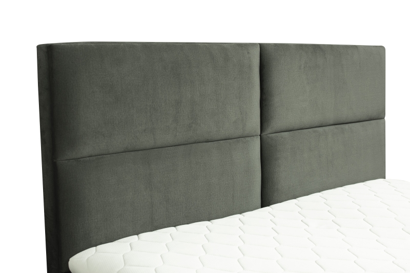 MODELL:  " QUEEN ELEONORE " BOXSPRINGBETT MIT TOPPER 160 x 200 & 180 x 200 & 200 x 200 cm IN SAMTSTOFF VELVET PREMIUM