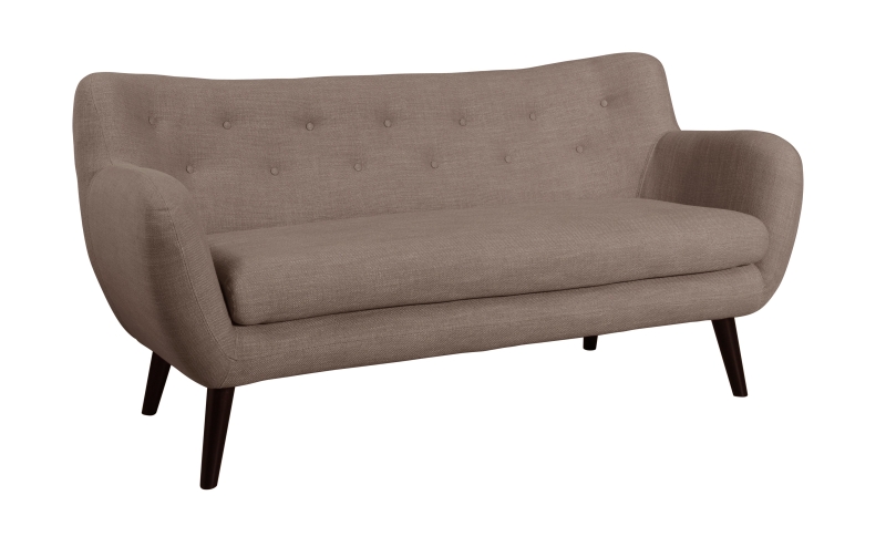 MODELL "GEORGE", 3-SITZER SOFA IN STOFF ( BRUSSELS, freie Farbwahl ) !