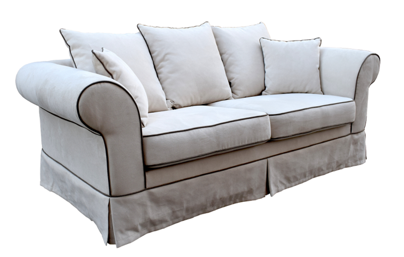 MODELL „NEWPORT“ 3 - SITZER SOFA IN STOFF "AMORE" PREMIUM