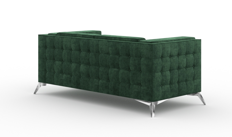 MODELL „WASHINGTON“  2 - SITZER SOFA IN SAMTSTOFF VELVET PREMIUM