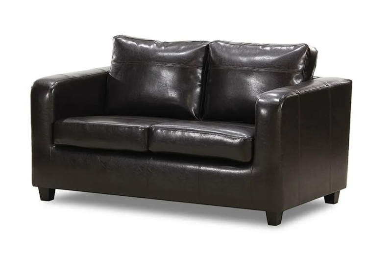 MODELL:  LONDON 2-SITZER SOFA IN LEDER LOOK