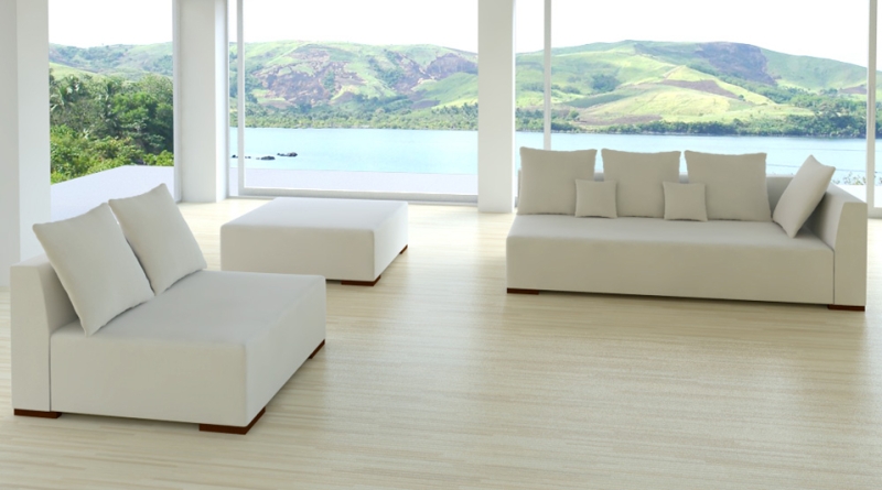 MODELL: MAGNUM IN ALCANTARA LOOK ! MODULARES SOFA