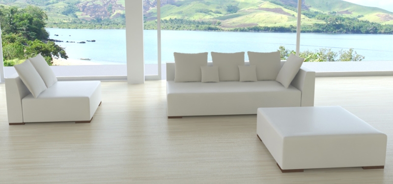 Modell MAGNUM IN LEDER LOOK - MODULARES SOFA