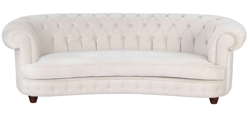 MODELL:  " CHESTERFIELD PALACE " 3-SITZER SOFA IN SAMTSTOFF VELVET PREMIUM