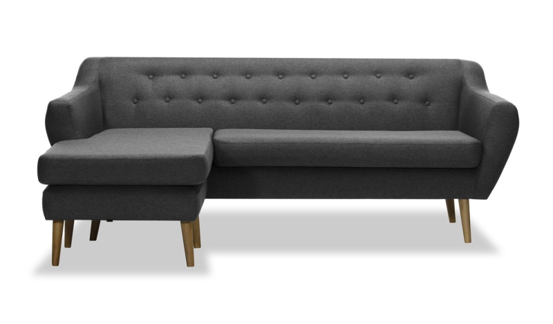 MODELL: "APPLE" ECKSOFA IN SAMTSTOFF „ VELOURS “ PREMIUM