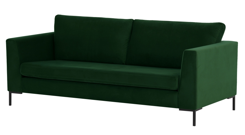 MODELL: "FLOYD" 3-SITZER SOFA IN SAMTSTOFF „ VELOURS “ PREMIUM