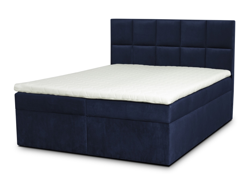 MODELL:  " QUEEN VICTORIA " BOXSPRINGBETT MIT TOPPER 160 x 200 & 180 x 200 & 200 x 200 cm IN SAMTSTOFF VELVET PREMIUM