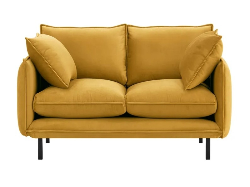 MODELL:  VICTORIA 2-SITZER SOFA IN SAMTSTOFF „ KRONOS “