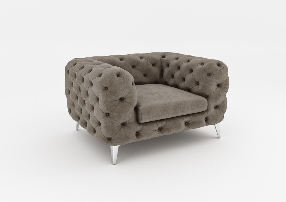 Modell "CHESTERFIELD ROYAL" SESSEL IN STOFF SAMT PREMIUM