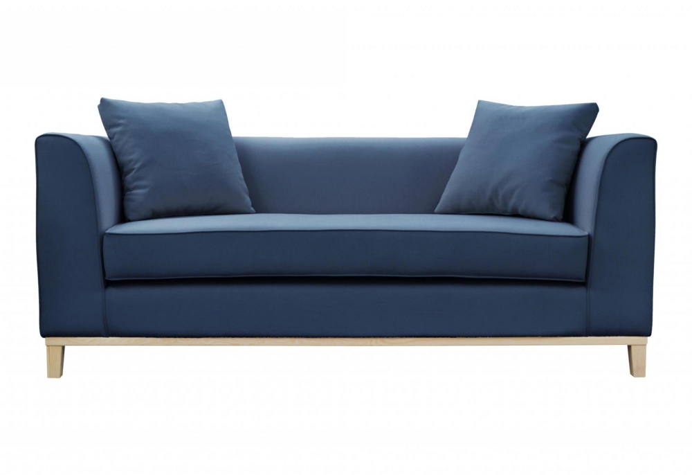 MODELL: "MARGO" 2-SITZER SOFA IN SAMTSTOFF PREMIUM