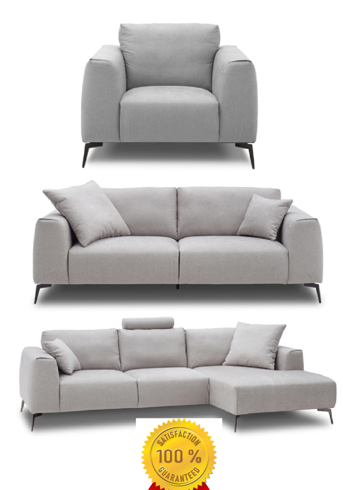 MODELL "CALVARO", 3-SITZER SOFA IN STOFF ( CAMELEON , freie Farbwahl) !